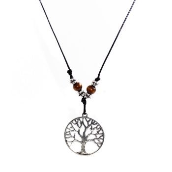 THE ROUNDED TREE CORD NECKLACE