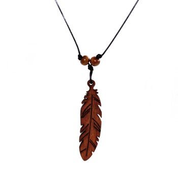 THE LEAF CORD NECKLACE