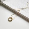 GOLD RING NECKLACE