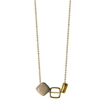 BEIGE PREMIUM NECKLACE