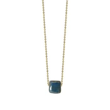 BLUE MAXIMAL NECKLACE