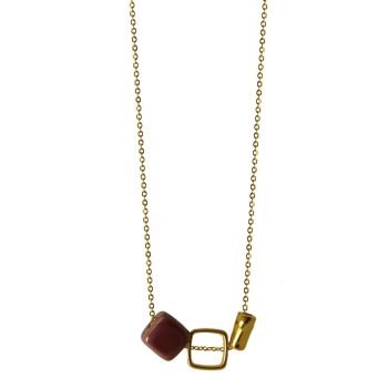 FUCSHIA PREMIUM NECKLACE