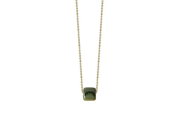 GREEN MAXIMAL NECKLACE