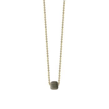 GREY MINIMAL NECKLACE