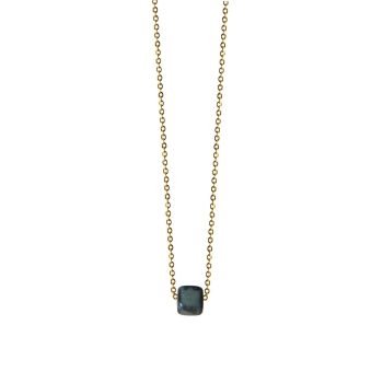 PETROL MINIMAL NECKLACE