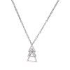 THE TRIANGLES CHAIN NECKLACE