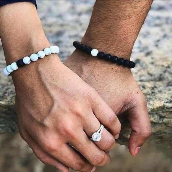 COUPLE BRACELETS - ONYX