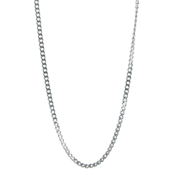 Cuban Necklace Silver