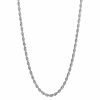 Rope Silver Necklace