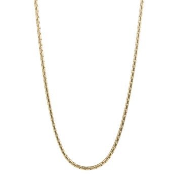 ROUND BOX CHAIN GOLD