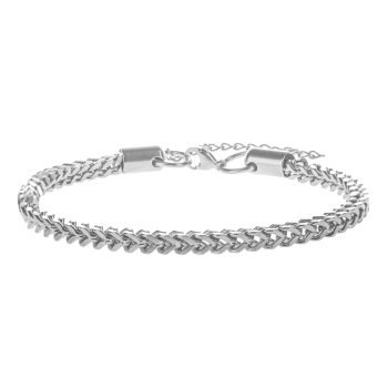 SQUARE BRACELET SILVER