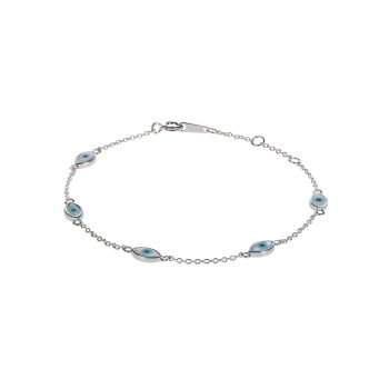 5 EYES BRACELET – SILVER