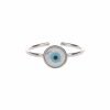 EYE RING - SILVER