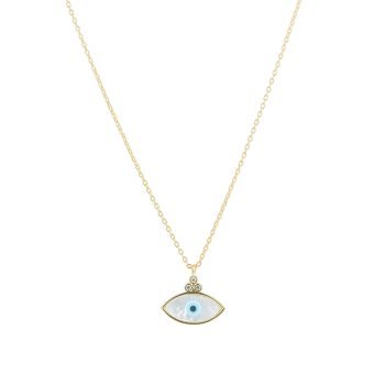 EYE NECKLACE – GOLD