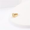 gold stainless steel ring