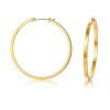 gold stainless steel earrings