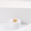 gold stainless steel ring