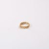 gold stainless steel ring