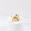 gold stainless steel ring