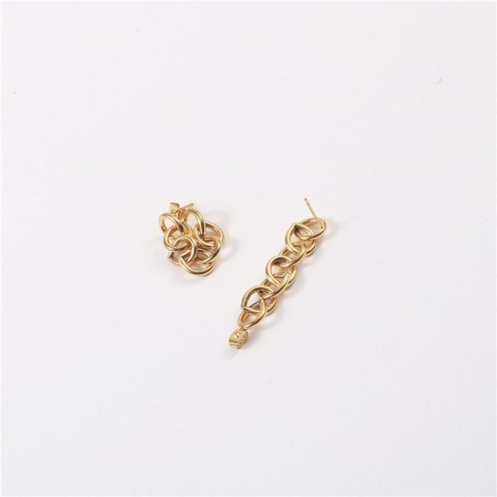 gold stainless steel earrings