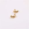 gold stainless steel earrings