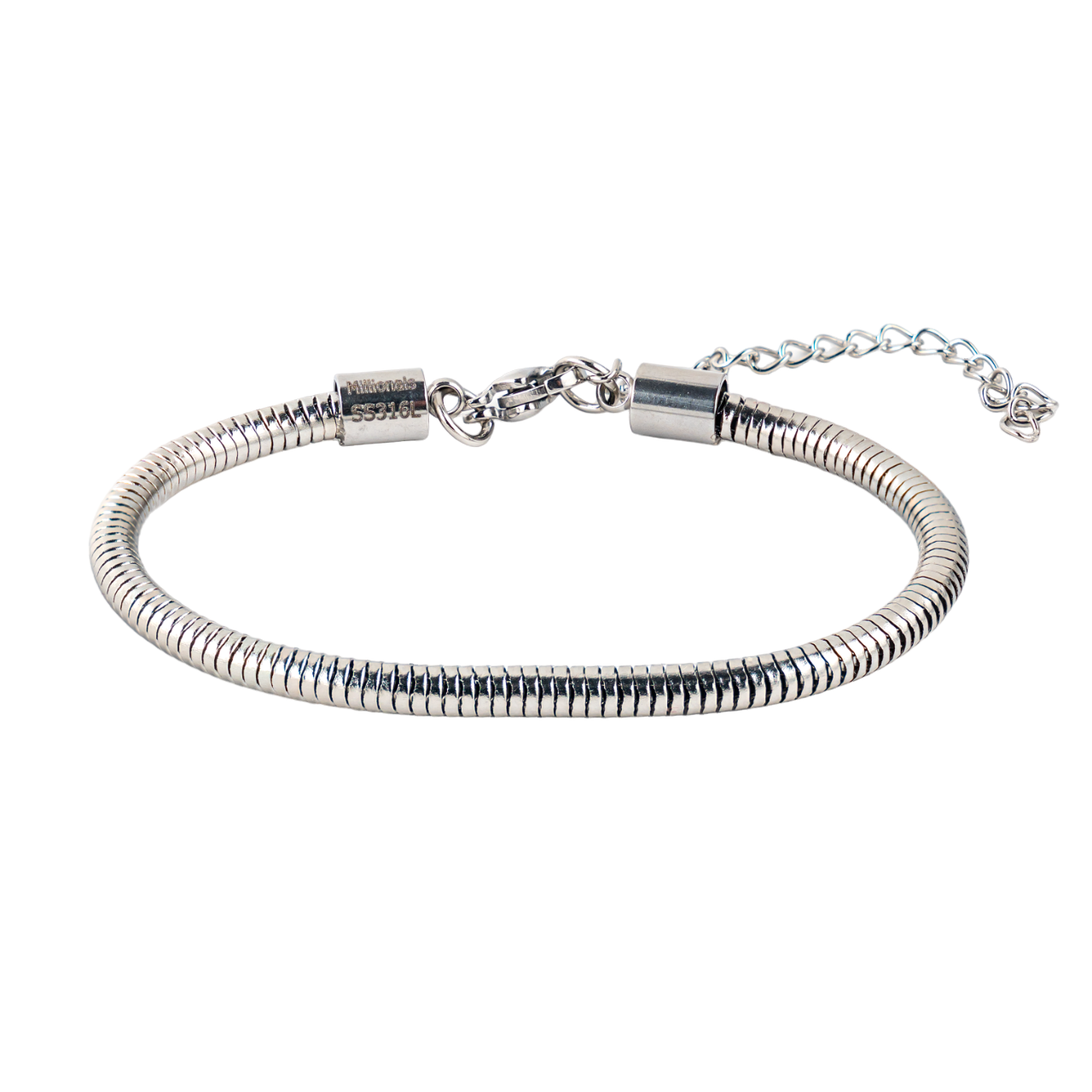 CABLE BRACELET SILVER