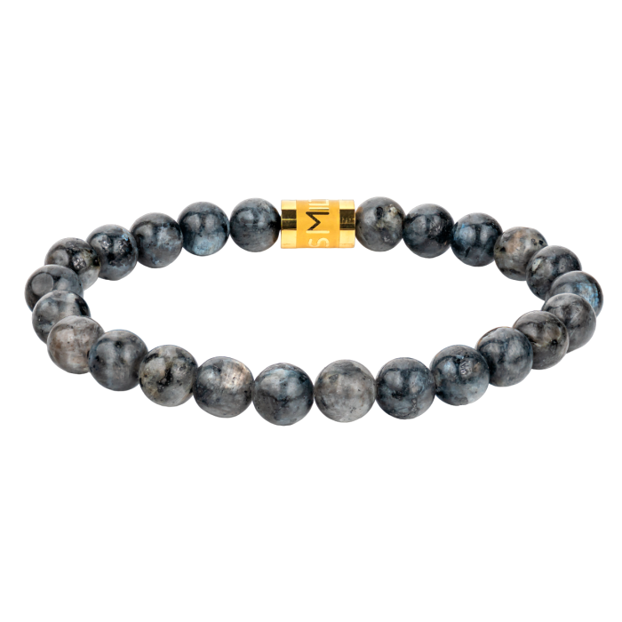 THE BLACK LABRADORITE BRACELET