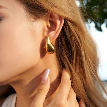 DROP EARRINGS GOLD