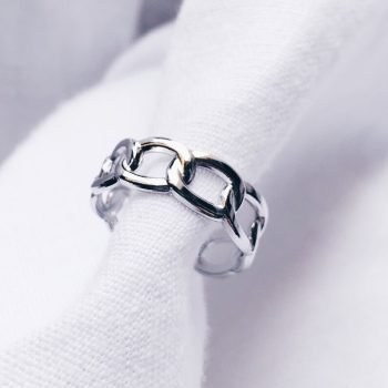 CHAIN RING SILVER