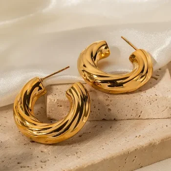 ARIA EARRINGS GOLD