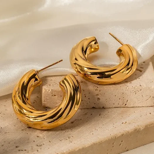 ARIA EARRINGS GOLD